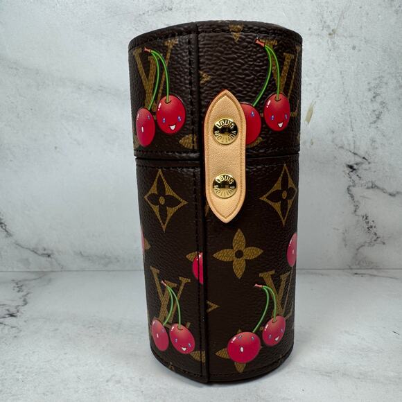 Louis Vuitton Cherry Murakami Travel Case 100mL LV X Murakami Fragrance Perfume - Picture 5 of 9